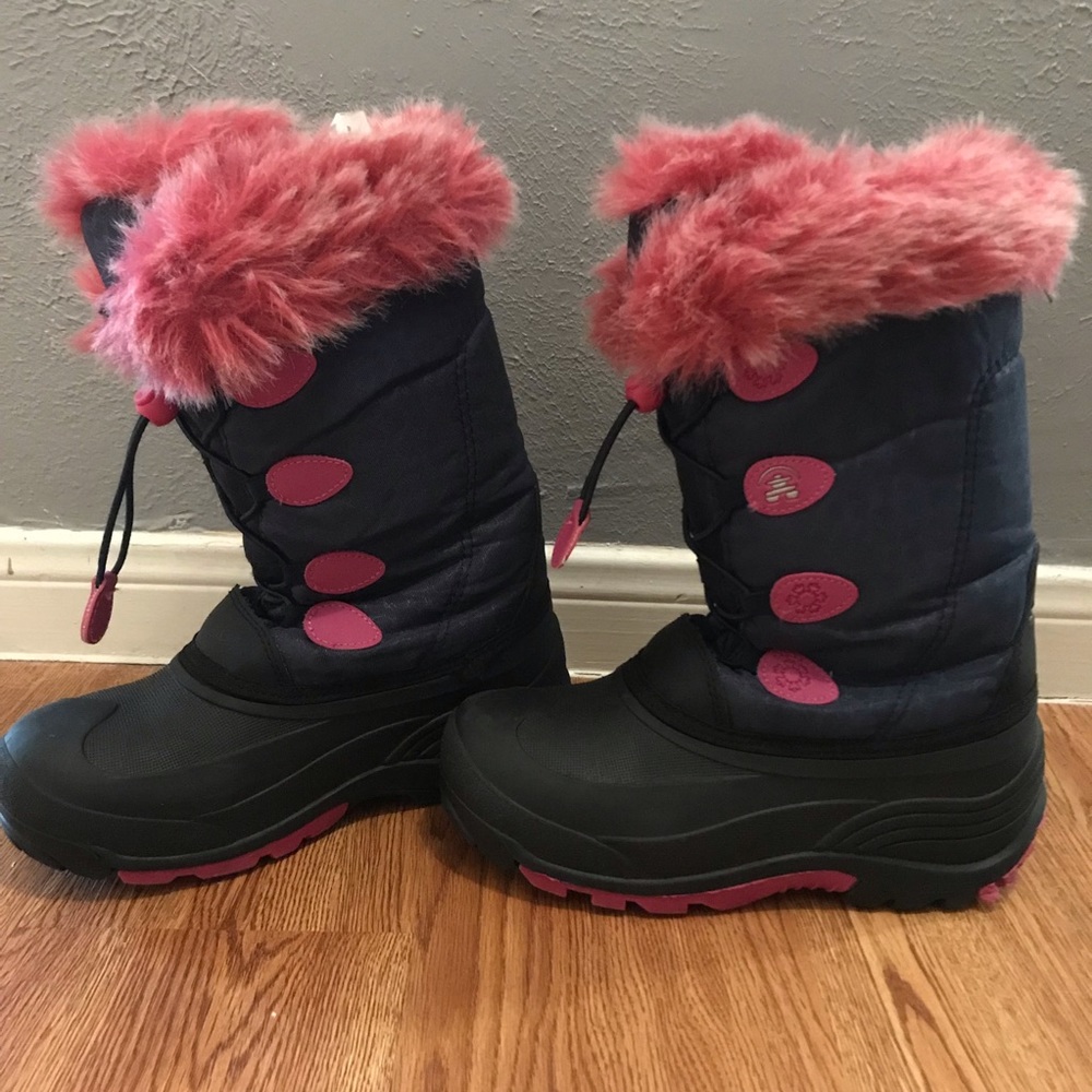 Kamik girls snow boot sz 5